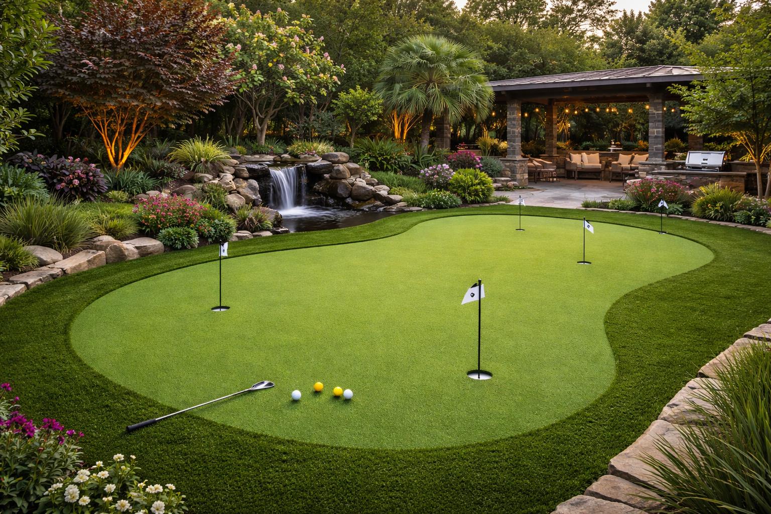 Artificial golf Putting Green